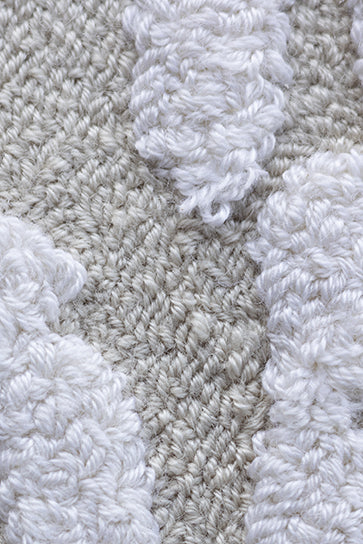 Chantelle Carpet - 50% Hand Carded Semi-Worsted New Zealand Wool 50% Tencel - Zuma UAE