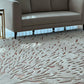 3.5*5m Loop Splatter (Terracotta) Carpet -  Cotton Silk - Zuma UAE 