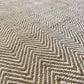 2*3m Herringbone Carpet - Wool & Jute Handloom Carpet - Zuma UA